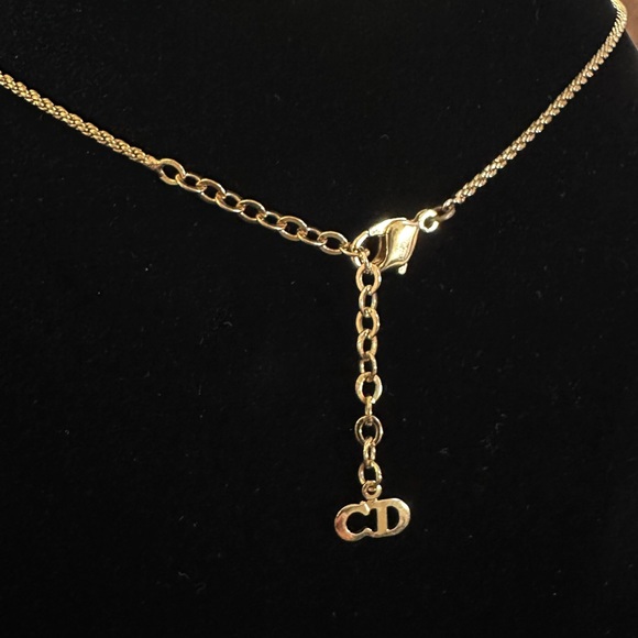 ❌SOLD❌ 💎 Christian Dior CD Logo Pendant Necklace - Picture 2 of 12